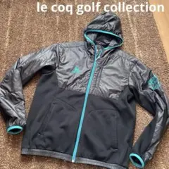 美品 ルコックゴルフコレクション メンズ フリース×中綿ジャケットLL