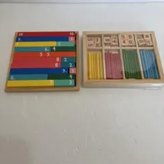 さんすうフレンズ・さんすうであそぼう　数字 知育玩具 木製のサムネイル