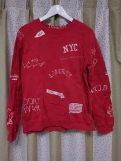 【INHERIT】NYC プリントスウェット