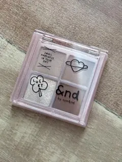 &nd by rom&nd メロウアイパレット ブラウンスクエア INAP02