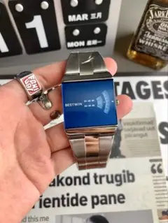 Y2K retro steel watch 6 - メルカリ