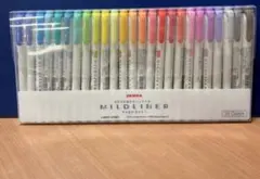 Zebra Mildliner 25色セット