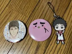 黒子のバスケ 木吉鉄平 缶バッジ ラバスト