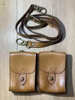 レザー ショルダーポーチ