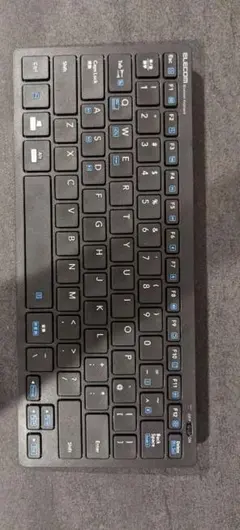 ワイヤレスキーボード ELECOM TK-FBP102BK bluetooth