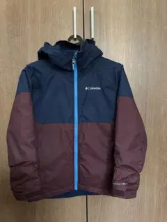 Columbia フード付きジャケット ネイビーS スキー スノボー