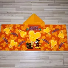 【新品・未使用】東京ディズニーリゾート ミッキーアイスバー フード付きタオル