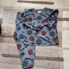 スパイダーマン フリースパジャマ 100