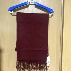 赤いマフラー 無地 earth