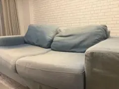 【5/6まで】3人がけデニムソファ　ジャーナルスタンダードファニチャーのサムネイル