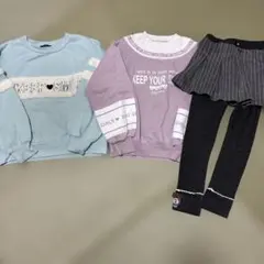 最終女の子　トレーナーズボン130 まとめ売り