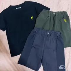 子供服　キッズ　男の子　120 Tシャツ　ズボン　まとめ売り