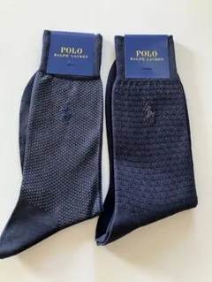 Polo Ralph Lauren ネイビーソックス2足セット　25〜26