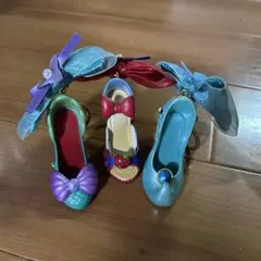 ハイヒール型キーホルダー ⭐︎白雪姫アリエルジャスミン