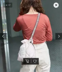 【新品】FREAK'S STORE 別注キルティング巾着ショルダーバッグ