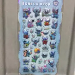 スティッチ　ボンボンドロップシール