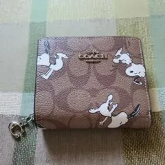 COACH　財布　スヌーピー
