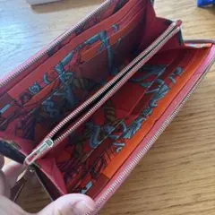 エルメス　HERMES アザップ シルクイン ピンク 長財布　正規品のサムネイル