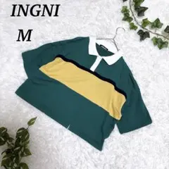 INGNI ラガーポロシャツ 半袖 M レディース カジュアルのサムネイル