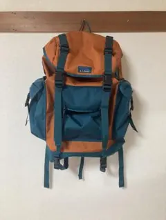 L.L.BEAN リュック コンチネンタルウィークエンダー グリーン×オレンジ