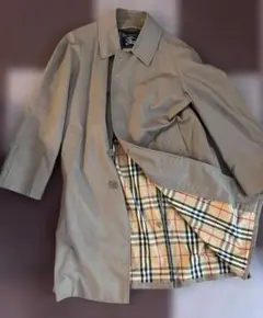 BURBERRYS バーバリー ステンカラーコート 裏地ノバチェック Mサイズ