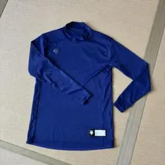 ネイビー 長袖ハイネックアンダーシャツ 140