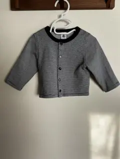 Petit Bateau カーディガン ボーダー　18m 80cm