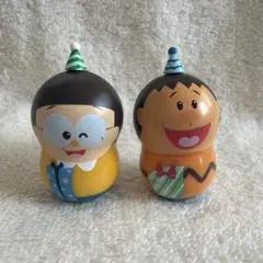 のび太とジャイアン　おきあがりこぼし／クーナッツ