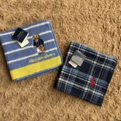 《新品未使用❗️》Polo Ralph Lauren タオルハンカチ 2点セット