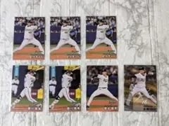 プロ野球チップス　2025　第１弾　オリックス　宮城　マチャド　曽谷　西川