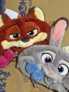 ディズニー ニック・ワイルドとジュディ・ホップス ファンキャップ