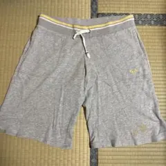 グレーショートパンツ ストライプウエストのサムネイル