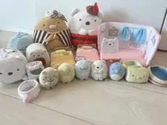 すみっこぐらし　てのりぬいぐるみ　まとめ売り17点