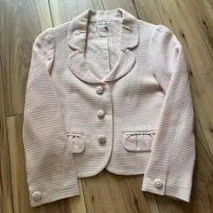 【美品】BeBe ピンクジャケット 130サイズ　フォーマルのサムネイル