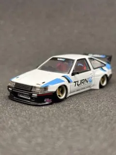 京商 R32 NISMOトミカ改造 ☆自作アルミリム ☆段リム ホットウィール