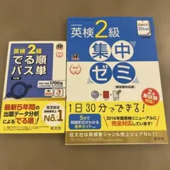 英検準2級　集中ゼミ　でる順パス単