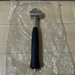 No.3259 真鍮ヘッド ハンマー 木柄 滑り止めグリップ付き - メルカリ