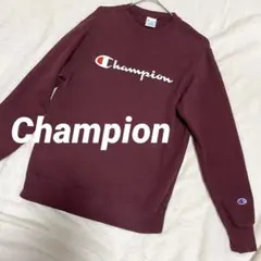 チャンピオン　ロゴトレーナー　スウェット　クルーネックLサイズ