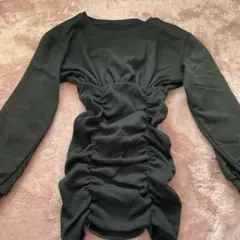 こ*み様 黒タイトワンピース　M