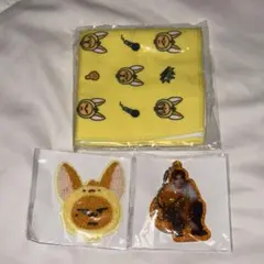 TXT ヨンジュン ファンチュン マルチクロス ワッペン アクリルキーホルダー