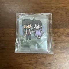 名探偵コナン　工藤新一　毛利蘭　背景付アクリルスタンド　セガラッキーくじI賞