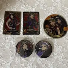 ツイステ ジャミル カリム 缶バッジ トレカ カード