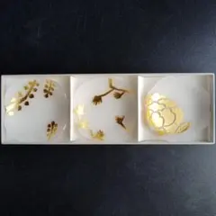 toumei 金彩 祝い 豆皿 3枚セットのサムネイル