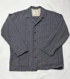 SAMURAI JEANS ヒッコリーカバーオールシャツ S SAMURAI JEANS ヒッコリーカバーオールシャツ S - メルカリ