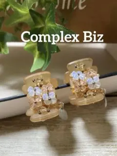 コンプレックスビズ ヘアコーム 22足 2点セット ヘアアクセリー花火大会 浴衣 コンプレックスビズ ヘアコーム 22足 2点セット ヘアアクセリー花火