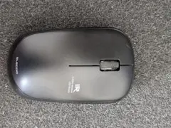 美品 エレコム 静音 ワイヤレスマウス IR LED Mサイズ 黒