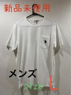 U.S. POLO ASSN. ポケット ロゴ Tシャツ ホワイト