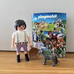 新品プレイモービル PLAYMOBIL ミルカの男性　子犬のサムネイル