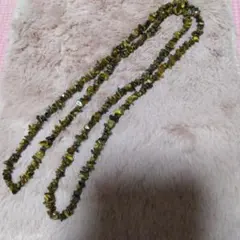 タイガーアイ ロングネックレス