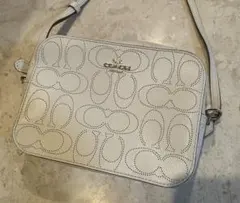 COACH クロスボディ　斜めがけショルダーバッグ　チェーンバッグ